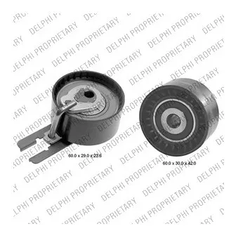 Kit de distribution DELPHI KDB323