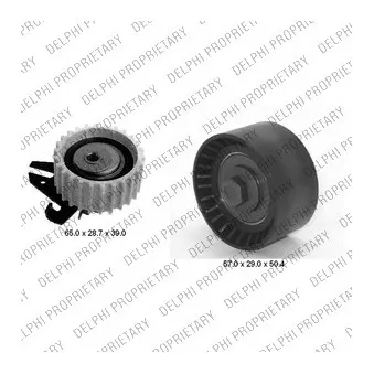 Kit de distribution DELPHI KDB331