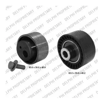Kit de distribution DELPHI KDB332