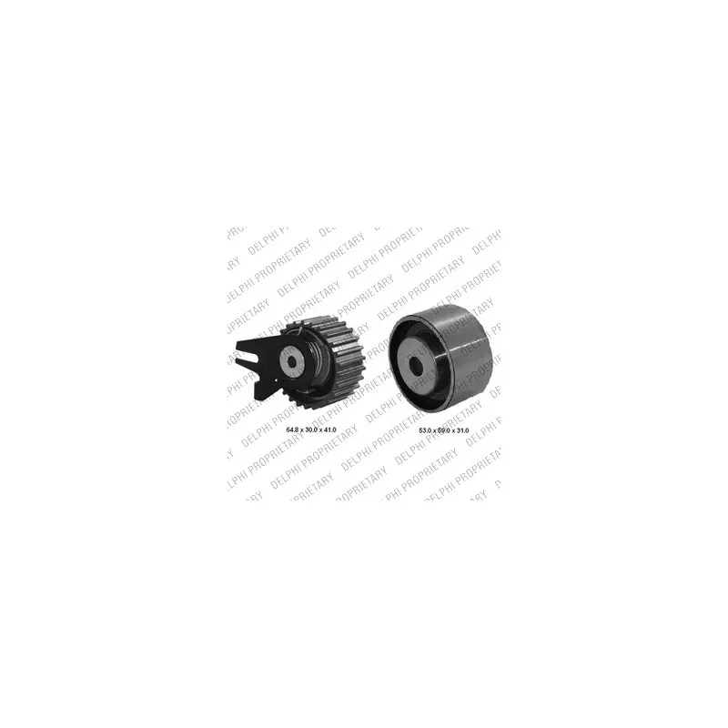Kit de distribution DELPHI KDB334