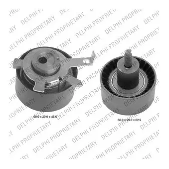 Kit de distribution DELPHI KDB408