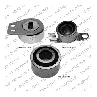 Kit de distribution DELPHI KDB456