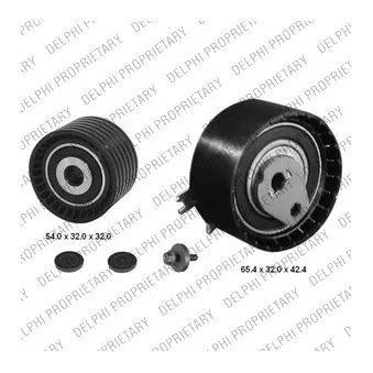 Kit de distribution DELPHI KDB460