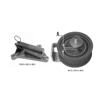 Kit de distribution DELPHI KDB463