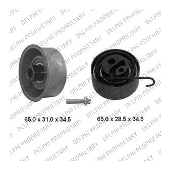 Kit de distribution DELPHI KDB468