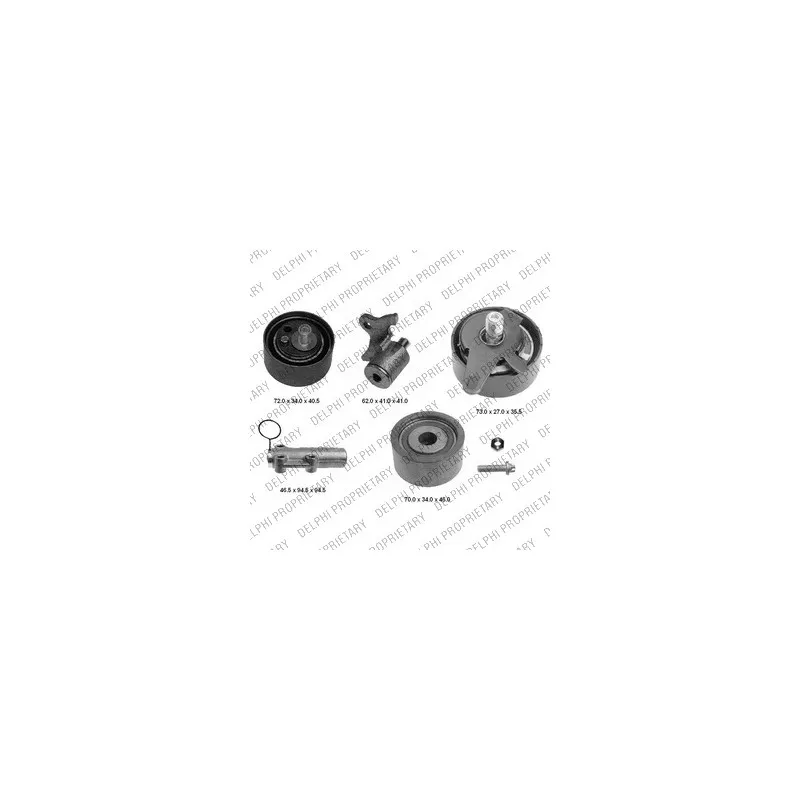 Kit de distribution DELPHI KDB472