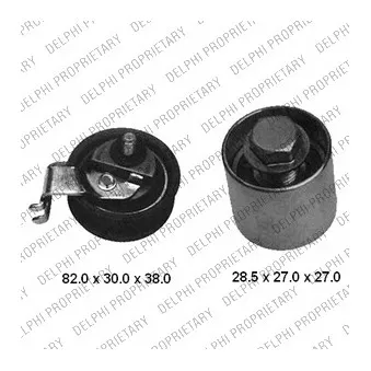 Kit de distribution DELPHI KDB484