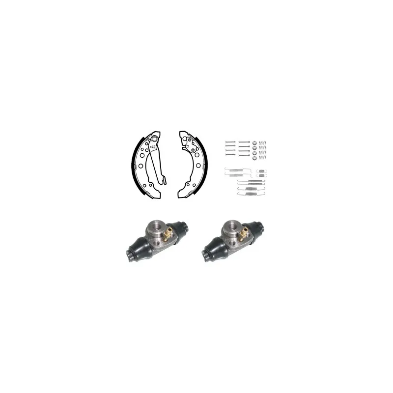 Kit de freins arrière (prémontés) DELPHI KP1055