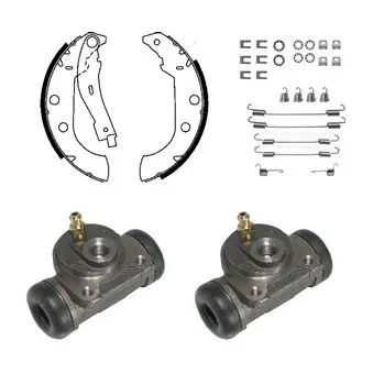 Kit de freins arrière (prémontés) DELPHI KP1058