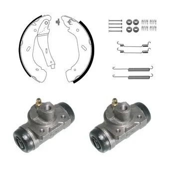 Kit de freins arrière (prémontés) DELPHI KP1082