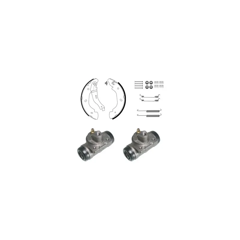 Kit de freins arrière (prémontés) DELPHI KP1083