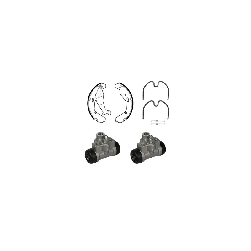 Kit de freins arrière (prémontés) DELPHI KP1111