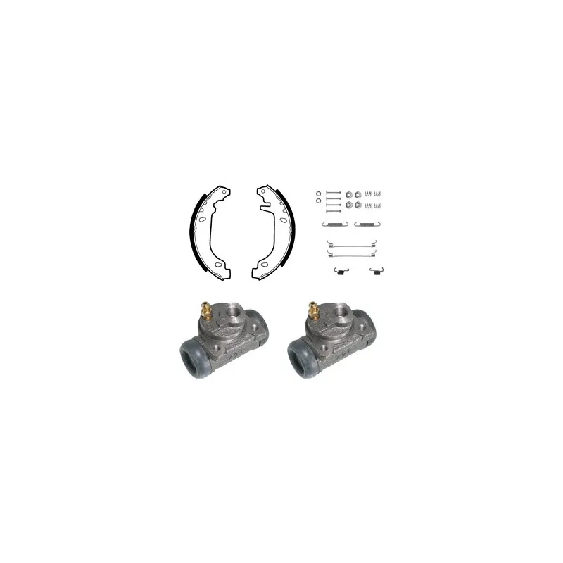 Kit de freins arrière (prémontés) DELPHI KP732