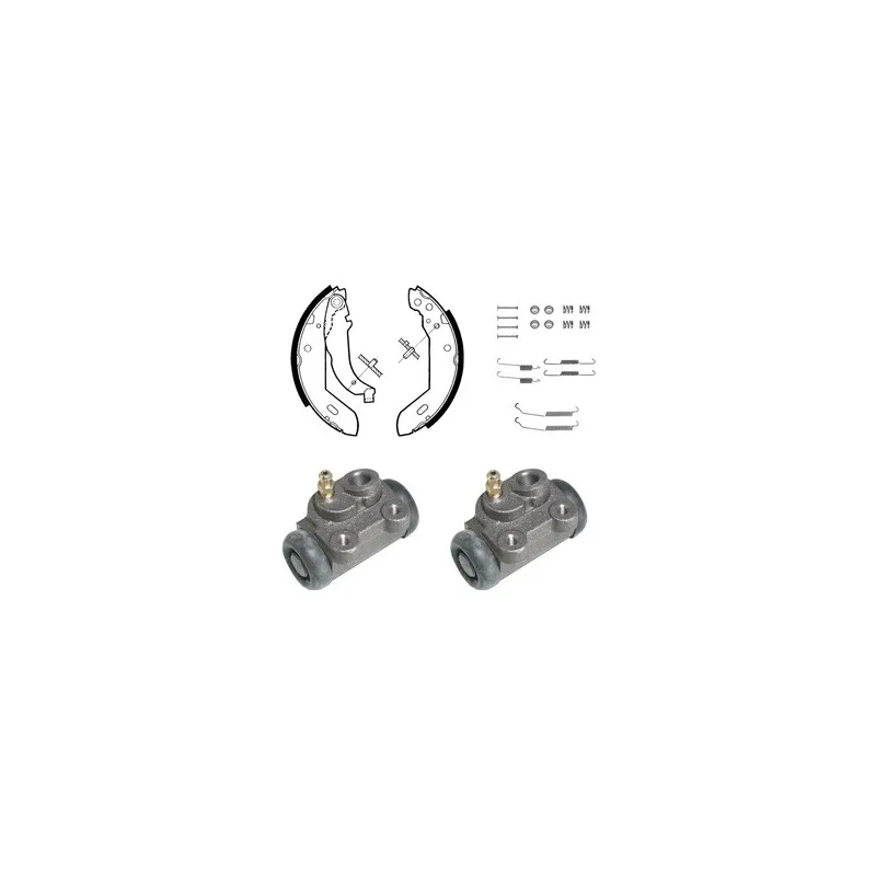 Kit de freins arrière (prémontés) DELPHI KP822