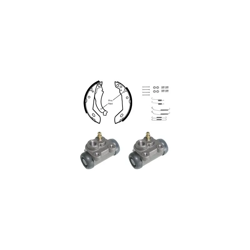 Kit de freins arrière (prémontés) DELPHI KP826