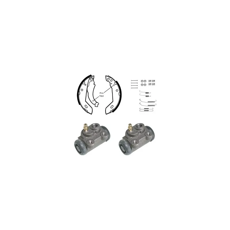 Kit de freins arrière (prémontés) DELPHI KP834