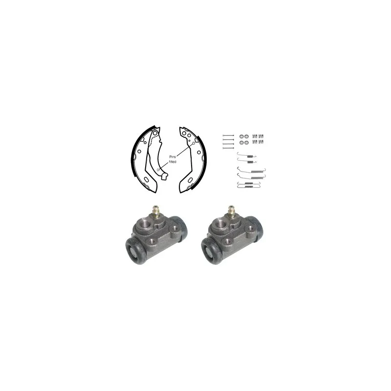 Kit de freins arrière (prémontés) DELPHI KP864