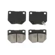 Jeu de 4 plaquettes de frein STOPTECH 309.04611 - Visuel 1
