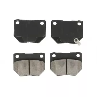 Jeu de 4 plaquettes de frein STOPTECH 309.04611