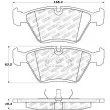 Jeu de 4 plaquettes de frein avant STOPTECH 309.03940 - Visuel 3