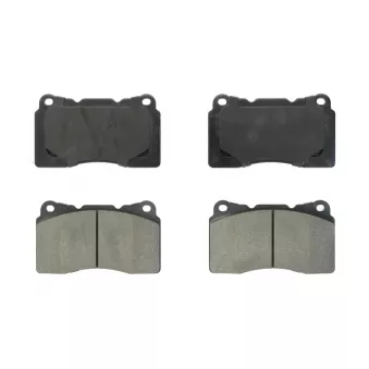 Kit de plaquettes de freins de haute performance STOPTECH