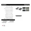 Jeu de 4 plaquettes de frein avant STOPTECH 309.05921 - Visuel 3