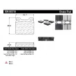 Jeu de 4 plaquettes de frein avant STOPTECH 309.00310 - Visuel 3