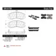 Jeu de 4 plaquettes de frein avant STOPTECH 309.04700 - Visuel 3