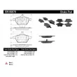 Jeu de 4 plaquettes de frein avant STOPTECH 309.06870 - Visuel 3