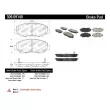 Jeu de 4 plaquettes de frein avant STOPTECH 309.09140 - Visuel 3