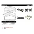 Jeu de 4 plaquettes de frein avant STOPTECH 309.05300 - Visuel 3