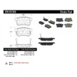 Jeu de 4 plaquettes de frein STOPTECH 309.05360 - Visuel 3