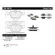 Jeu de 4 plaquettes de frein avant STOPTECH 309.10610 - Visuel 3