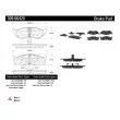 Jeu de 4 plaquettes de frein avant STOPTECH 309.06420 - Visuel 3