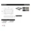 Jeu de 4 plaquettes de frein avant STOPTECH 309.05920 - Visuel 3