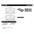 Jeu de 4 plaquettes de frein avant STOPTECH 309.11640 - Visuel 3