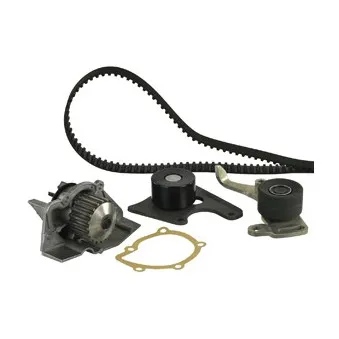 Pompe à eau + kit de courroie de distribution DELPHI KWP1601115