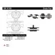Jeu de 4 plaquettes de frein STOPTECH 309.16100 - Visuel 3
