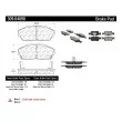 Jeu de 4 plaquettes de frein avant STOPTECH 309.04090 - Visuel 3