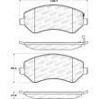 Jeu de 4 plaquettes de frein avant STOPTECH 308.08560 - Visuel 2