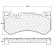 Jeu de 4 plaquettes de frein avant STOPTECH 308.12910 - Visuel 2