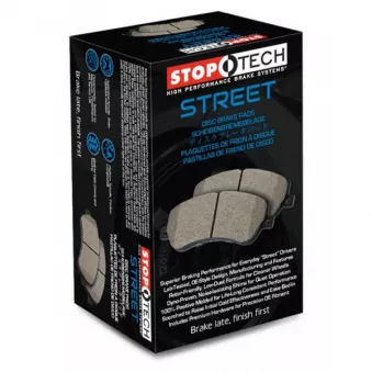 Jeu de 4 plaquettes de frein STOPTECH 308.13220