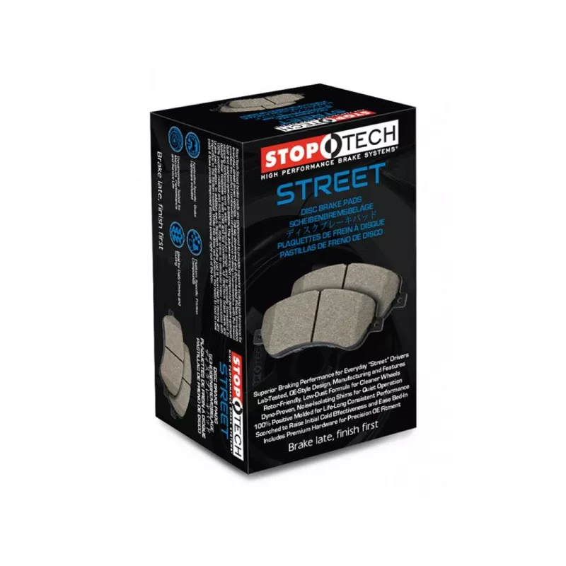 Jeu de 4 plaquettes de frein avant STOPTECH 308.16350