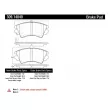 Jeu de 4 plaquettes de frein avant STOPTECH 309.14040 - Visuel 3