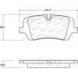 Jeu de 4 plaquettes de frein STOPTECH 308.16920 - Visuel 2