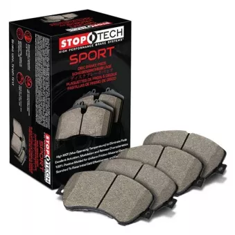 Jeu de 4 plaquettes de frein STOPTECH 309.11081