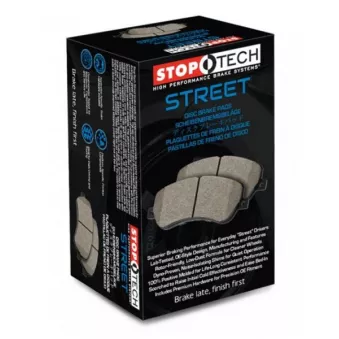 Jeu de 4 plaquettes de frein STOPTECH