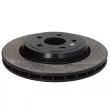 Jeu de 2 disques de frein arrière STOPTECH 127.58009L - Visuel 1