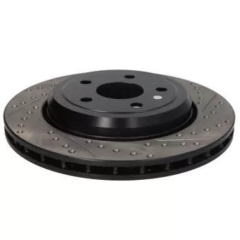 Jeu de 2 disques de frein arrière STOPTECH 127.58009L