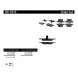 Jeu de 4 plaquettes de frein avant STOPTECH 309.15610 - Visuel 3
